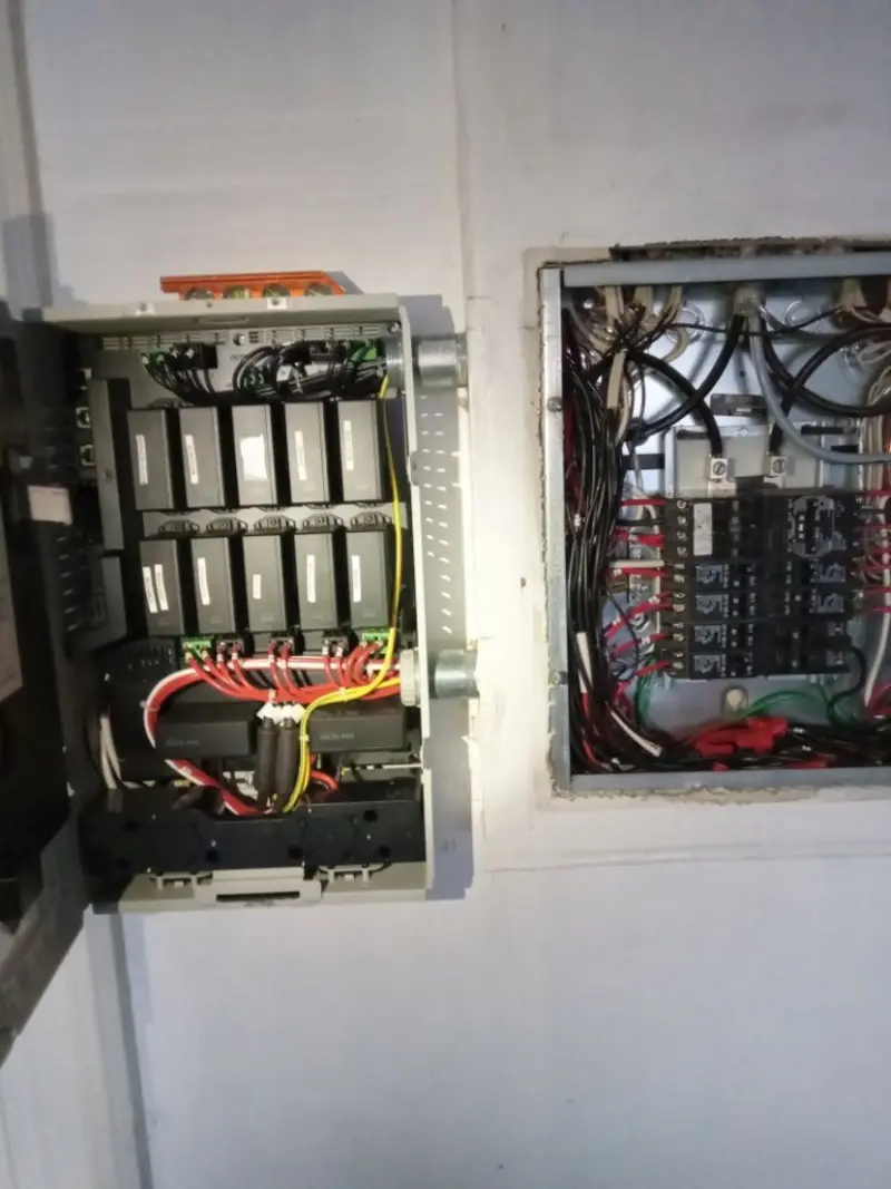 Electrical panel upgrade completed for Ring Doorbell Installation in West Falls Church
